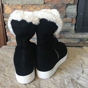 steve madden weston wedge bootie